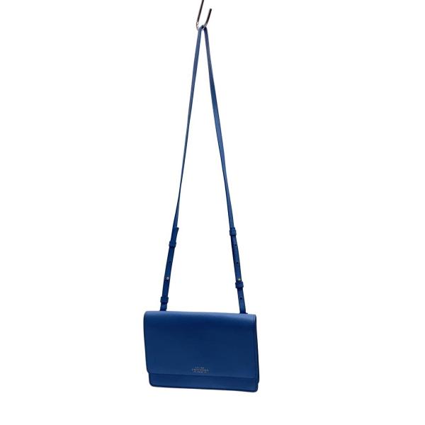 SMYTHSON◆バッグ/--/BLU/無地