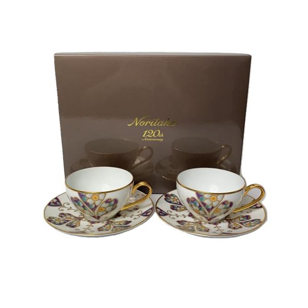 Noritake◇カップ&ソーサー/2点セット/120周年記念/オマージュ Noritake◇カップ&ソーサー/2点セット/120周年記念/オマージュ