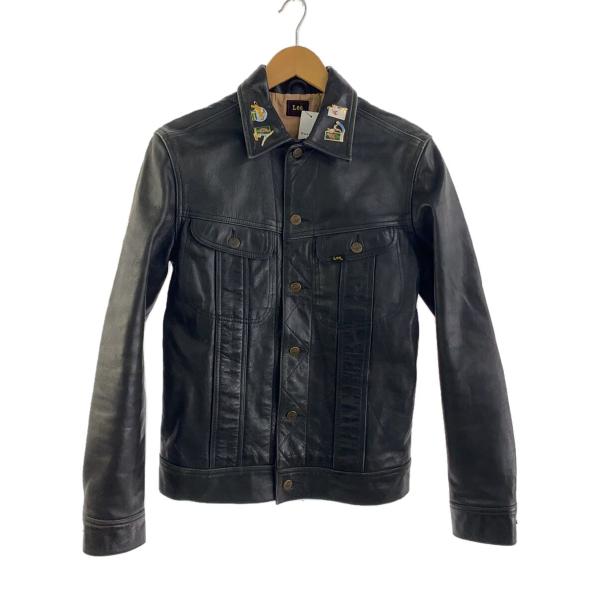 Lee リー レザー トラッカージャケット 牛革 ダークブラウン 15411 Lee リー レザー トラッカージャケット 牛革 ダークブラウン
