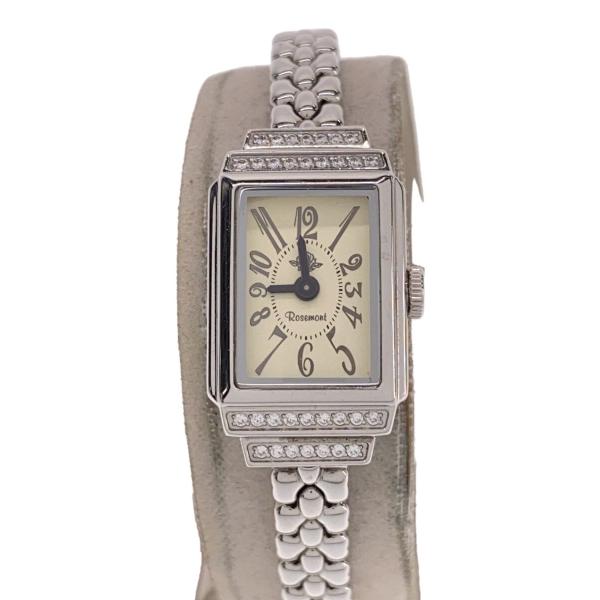 Rosemont◇腕時計/アナログ/WHT/SLV/r-14030084 : セカンド