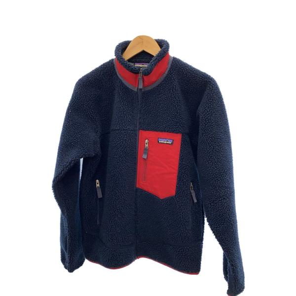 patagonia / フリースジャケット/S/ポリエステル/CRM/無地/STY23056FA17// patagonia◇パタゴニア/フリースジャケット/S/ポリエステル/ネイビー