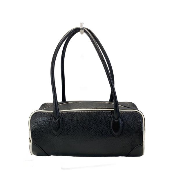 SOMES SADDLE◇ソメスサドル/ハンドバッグ/ブラック : セカンド