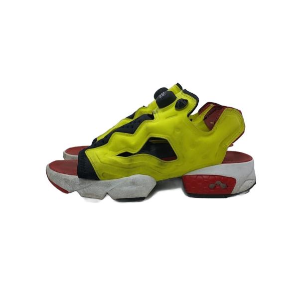 Reebok インスタポンプフューリー サンダル EF2922 希少27.0㎝ Reebok◇インスタポンプ フューリー サンダル/26cm/YLW/ポリエステル