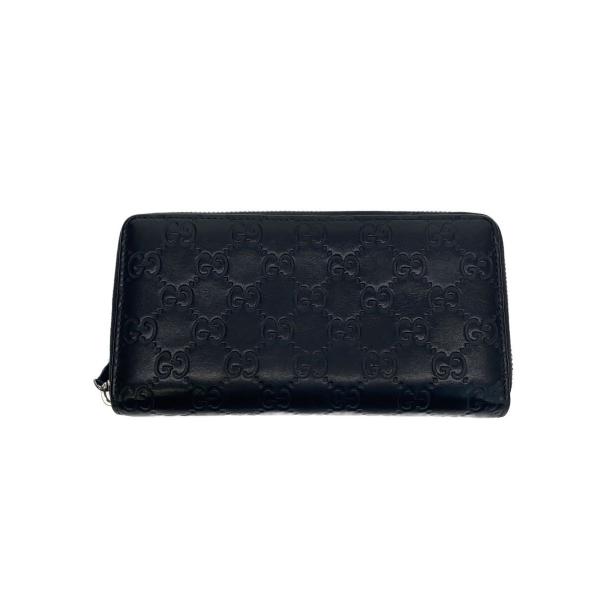 ☆*☆様 GUCCI 長財布 アヴェル グッチ シマ レザー BRW メンズ ブ GUCCI◇長財布_アヴェル_グッチシマ/レザー/BLK/総柄/メンズ/307987