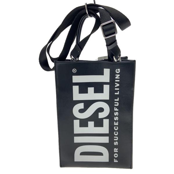 DIESEL◇ショルダーバッグ/レザー/ブラック/X09021/2WAY// : セカンド