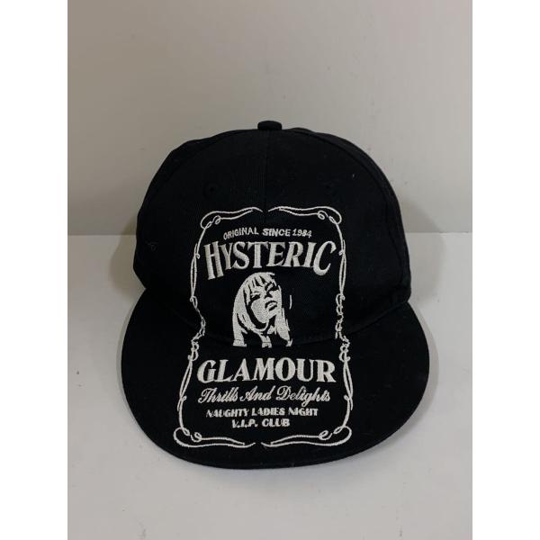 HYSTERIC GLAMOUR◇キャップ/--/コットン/BLK/メンズ/02233QH09