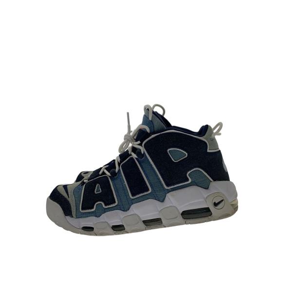 NIKE◆AIR MORE UPTEMPO 96 QS/エアモアアップテンポ/インディゴ/CJ6125-100/28cm//