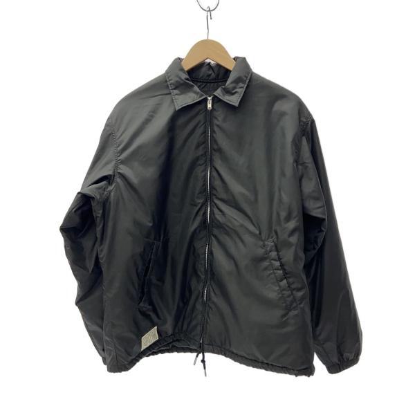 Schott◇ZIP COACHJACKET/ジップコーチジャケット/L/--/BLK : セカンド