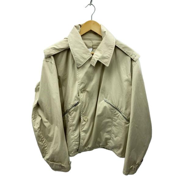 LEMAIRE◇23SS/BOXY MILITARY BLOUSON/ジャケット/2/コットン/BEG