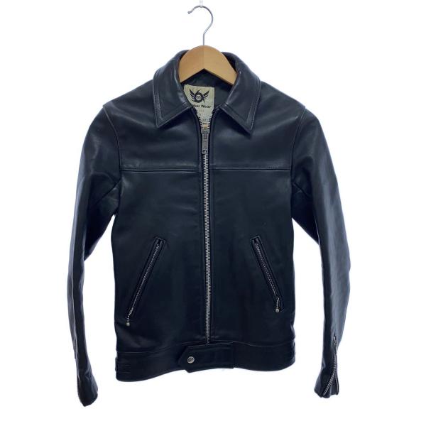 666 シングルライダースジャケット　LJM-9TF タイトフィット　牛革 LJM-9TF タイトフィット センタージップ ライダースジャケット
