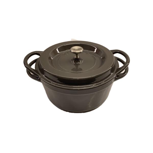 バーミキュラグレー鍋 Mercedes-Benz コラボ18センチ Vermicular◇MERCEDES BENZ/オーブンポットラウンド//鍋/サイズ:18cm