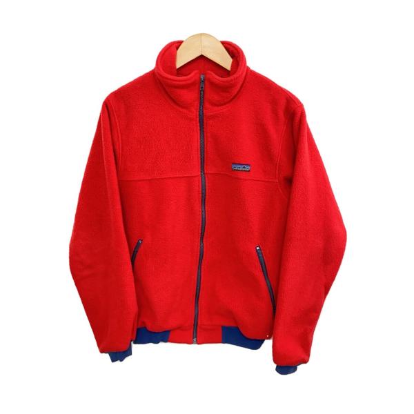 patagonia◇フリースジャケット/M/ポリエステル/RED/ : セカンド