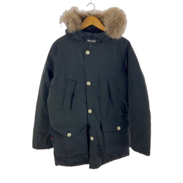 【タイムセール〜12／16まで】WOOLRICH フード付きダウンジャケット S WOOLRICH（ウールリッチ） アークティック パーカ ノンファー ダウン
