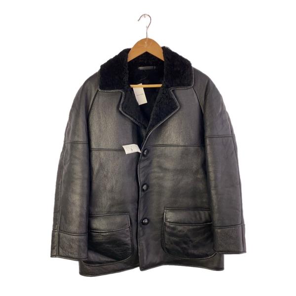 anglian sheepskins　リアルムートンコート　羊革　英国製　XL位 anglian sheepskins/レザージャケット/カーコート/ボア/S/羊革