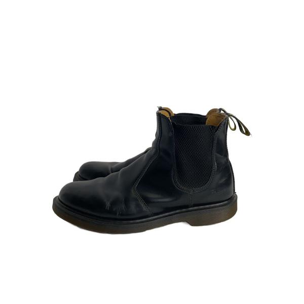 Dr.Martens サイドゴアブーツ　クロ Dr.Martens◇サイドゴアブーツ/チェルシーブーツ BLACK SMOOTH/ロゴ型