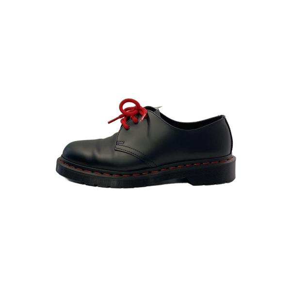 Dr.Martens◇日本限定/レッドステッチ/ドレスシューズ/UK8/BLK/レザー