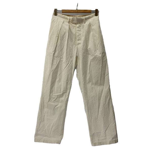 NEAT◇スラックスパンツ/44/コットン/WHT/SH-NEAT-001// : セカンド