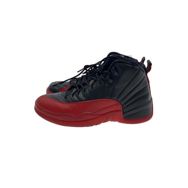 NIKE◆AIR JORDAN 12 RETRO/エアジョーダンレトロ/ブラック/130690-002/27cm/BLK