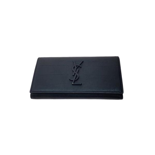 SAINT LAURENT◇長財布/レザー/BLK/メンズ/CFP556252・1019