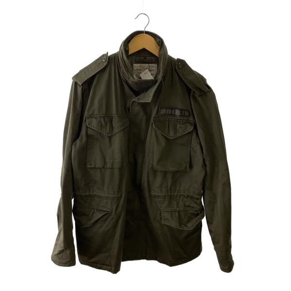 AVIREX◇BASIC M-65 JACKET/ミリタリージャケット/XL/コットン/KHK