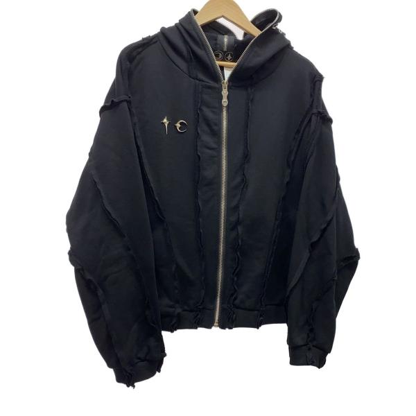 Thug Club◇Galdiator Zip Up Hoodie/ジップパーカー/3/コットン/BLK