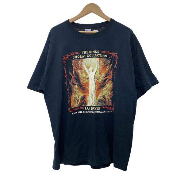 GILDAN◆RAY DAVIS/The Kinks Choral Collection/XL/コットン/BLK/プリント//