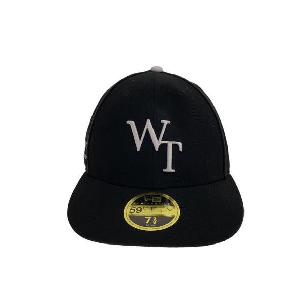 【新品未使用】WTAPS NEW ERA CAP 7 5/8 NEW ERA◇×WTAPS/22SS/59FIFTY/キャップ/7 5/8/ポリエステル/BLK/無地