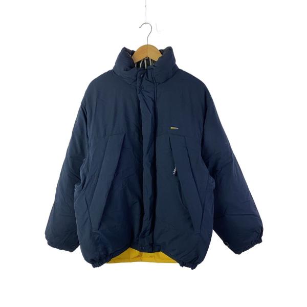 NAUTICA◇ダウンジャケット/M/ナイロン/別注/リバーシブル/90s復刻/203