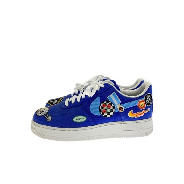 NIKE◆ローカットスニーカー/28cm/BLU/dx2304-400/エアフォース1 07 プレミアムパッチドアップ//