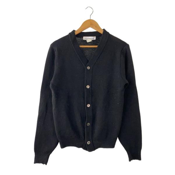 コムデギャルソンコムデギャルソン黒フリルカーディガンMサイズ送料無料 COMME des GARCONS SHIRT◇コムデギャルソンシャツ/カーディガン(厚手
