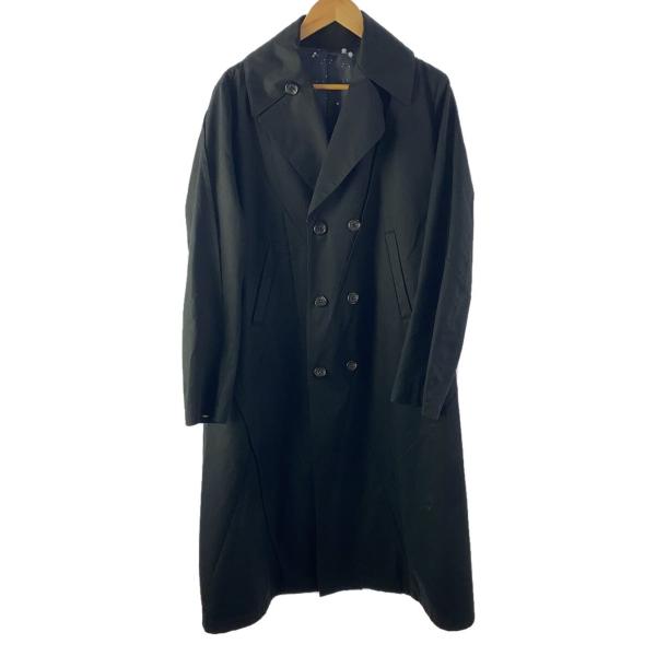 UNDERCOVER◇トレンチコート/3/コットン/BLK/UCR4301-1/バーバリダーツ