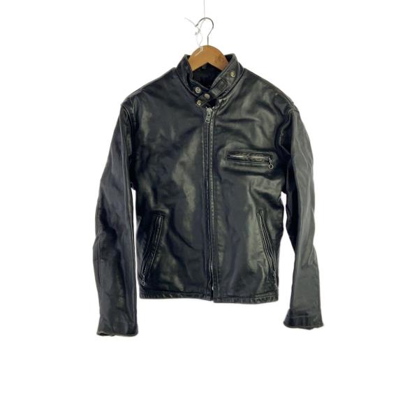 Schott レザー ジャケット 141　サイズ36　ブラック 楽天市場】ポイント10倍！Schott ショット USA LINE 641 ステアハイド