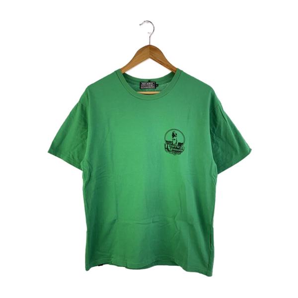 HYSTERIC GLAMOUR◇24SS/FLOWER TRIPPIN/Tシャツ/L/コットン/GRN HYSTERIC GLAMOUR◇24SS/FLOWER TRIPPIN/Tシャツ/L/コットン/GRN