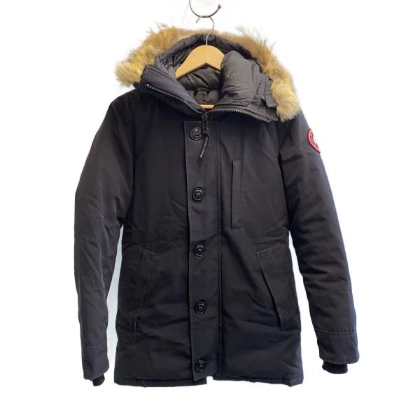 CANADA GOOSE◇ダウンジャケット/XS/ポリエステル/BLK/3438JM
