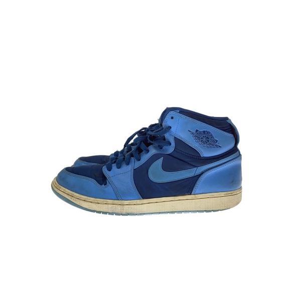 NIKE◆AIR JORDAN 1 HIGH STRAP/エアジョーダンハイストラップ/ブルー/342132-407/29//