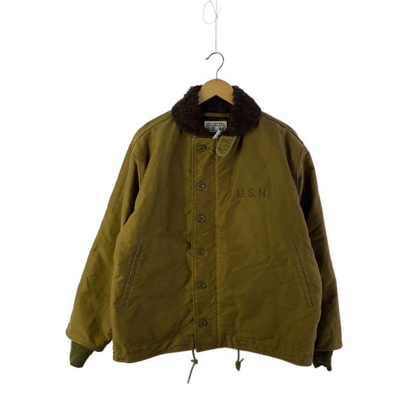 WAIPER◇忠実復刻/N-1デッキジャケット/44/コットン/KHK/24WP43