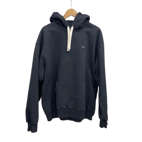 Supreme◇パーカー/XL/コットン/BLK/small box dreawcord hooded