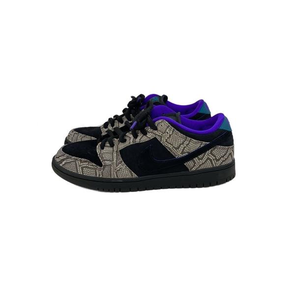 NIKE◆SB DUNK LOW PRO/ローカットスニーカー/28cm/BLK/スウェード/IB6208-200