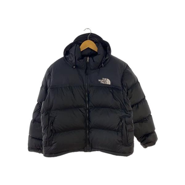 THE NORTH FACE ダウンジャケット XXL ブラック THE NORTH FACE◇ダウンジャケット/XXL/ナイロン/BLK/無地/NF0A3XEO