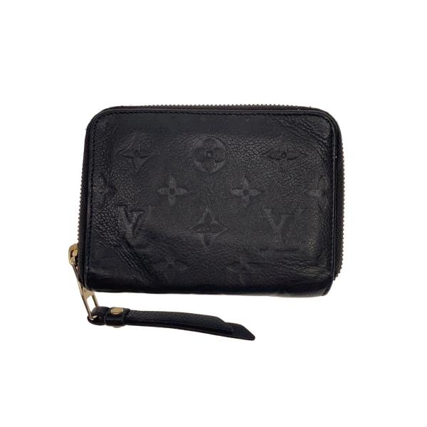 【極美品】ルイヴィトン　スクレットコンパクト　ダークネイビー LOUIS VUITTON◇ポルト・フォイユ・スクレット・コンパクト_モノグラム