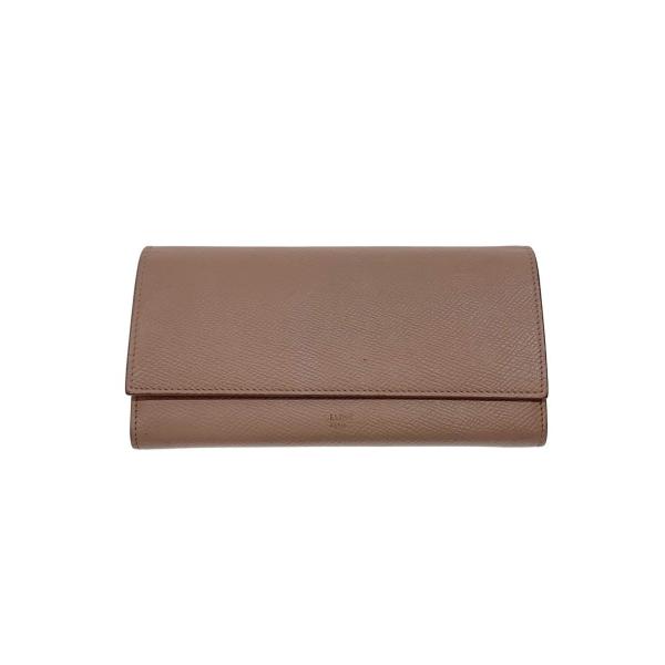 CELINE◇長財布/レザー/PNK/レディース/S-TN-4189 : セカンド