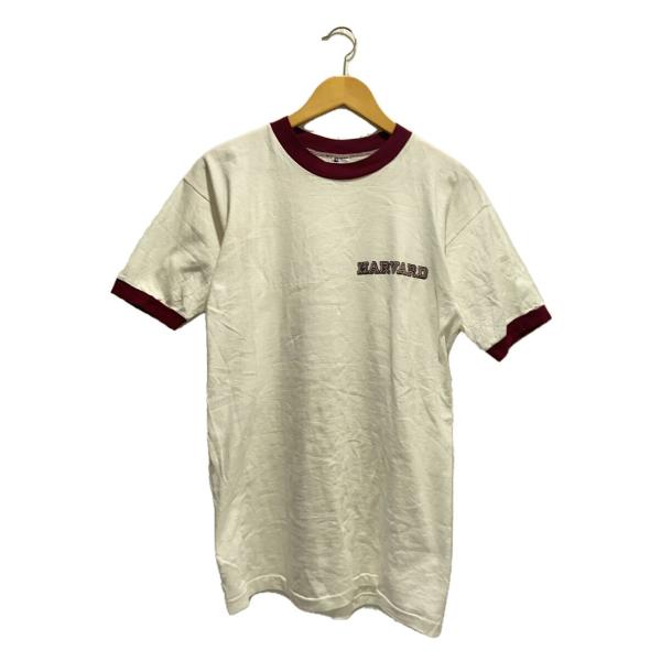 Champion◇60s/リンガーT/ランタグ/HARVARD/染み込みプリント/Tシャツ 