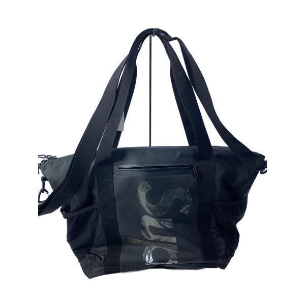 Supreme トートバッグ 黒 supreme(シュプリーム)WOVEN LARGE TOTE BAG