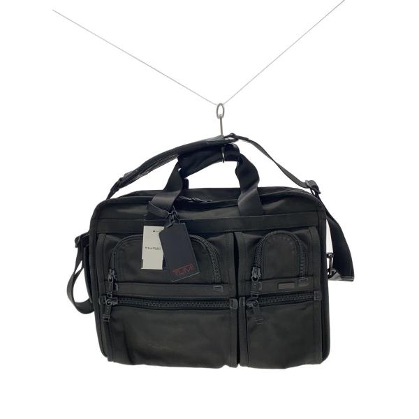 TUMI◇DH ALPHA/3WAY/ブリーフケース/ナイロン/BLK/26180DH