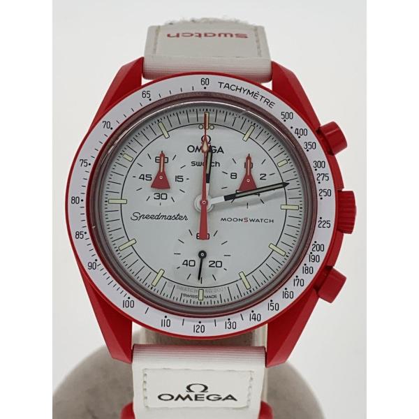 OMEGA◇OMEGA×SWATCH_ムーンスウォッチ_ミッショントゥザマーズ_QZ_CE