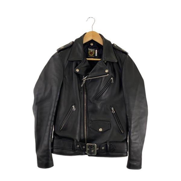 Schott◇ONE STAR 613UST/34/牛革/BLK/7164// : セカンドストリート