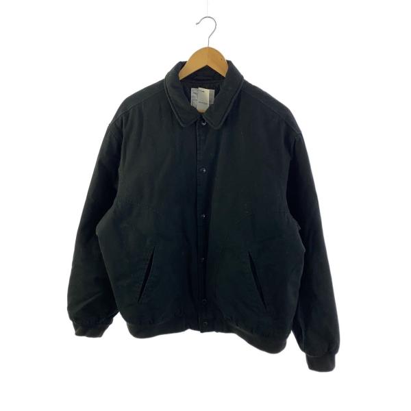 Supreme◇20SS/TWILL VARSITY JACKET/ジャケット/L/コットン/BLK