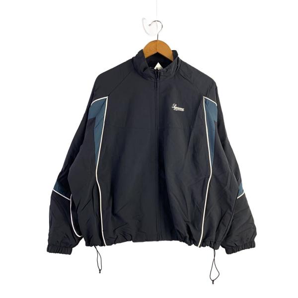 Supreme◇25FW/CONTRAST PIPING TRACK JACKET/M/ナイロン/BLK