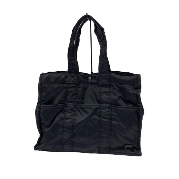 【希少】PORTER HEAD ビジネス　タンカー　スクール　トート　ブラック HEAD PORTER◇タンカー/トートバッグ/ナイロン/BLK/無地 : セカンド