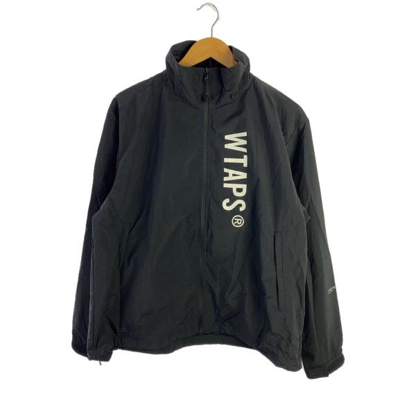 WTAPS◇TRACK JACKET/ナイロンジャケット/1/ナイロン/BLK WTAPS◇TRACK JACKET/ナイロンジャケット/1/ナイロン/BLK